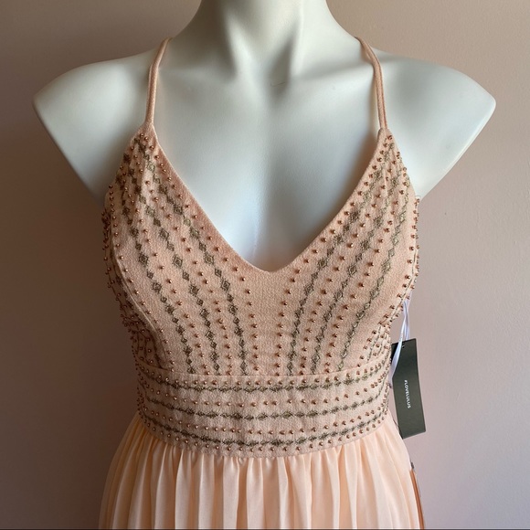 Lulu’s Blush Pink Embroidered Maxi Dress - Picture 7 of 11